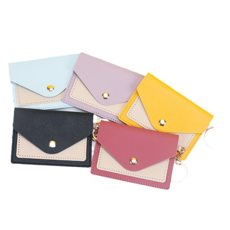 Candy-colored keychain jewelry, fashionable small card case, cross-border new creative female student bus card case manufacturer batch Item Picture