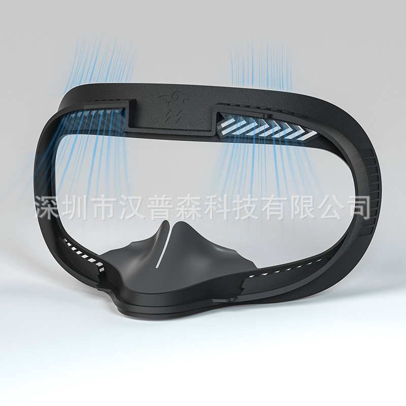 Suitable for Oculus quest2 eye mask breathable face VR replacement light blocking soft protective cover accessory stand full figure