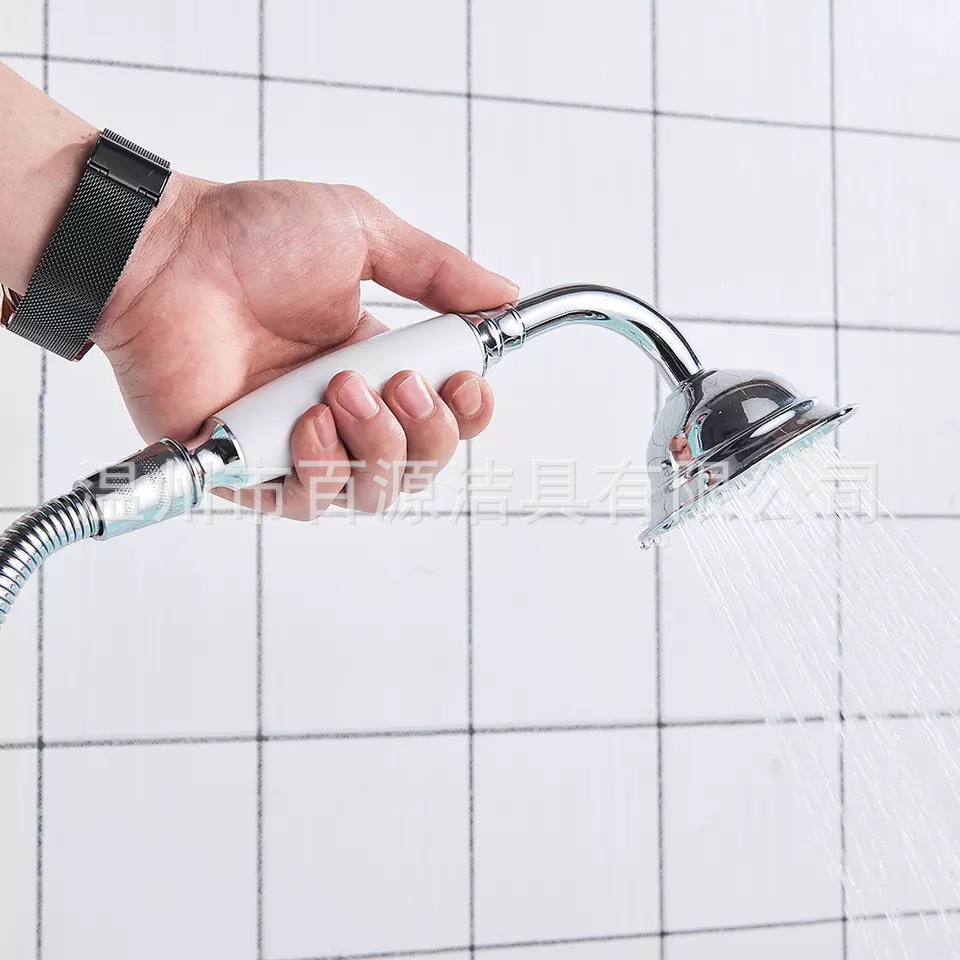 Stainless steel European rose gold hand-held showerhead, antique black antique shower head, small hand-held showerhead Specification drawing