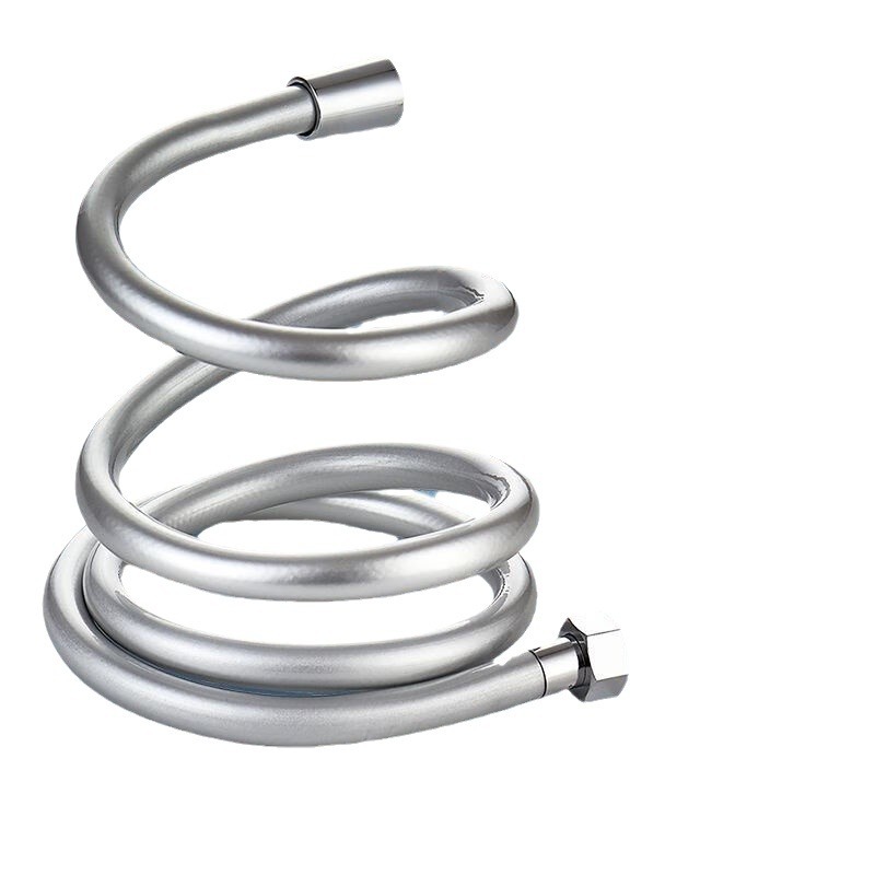 PVC shower head pipe, explosion-proof flexible hose, bathroom showerhead, shower head, water heater accessories, water pipe, universal for rain protection Item Picture