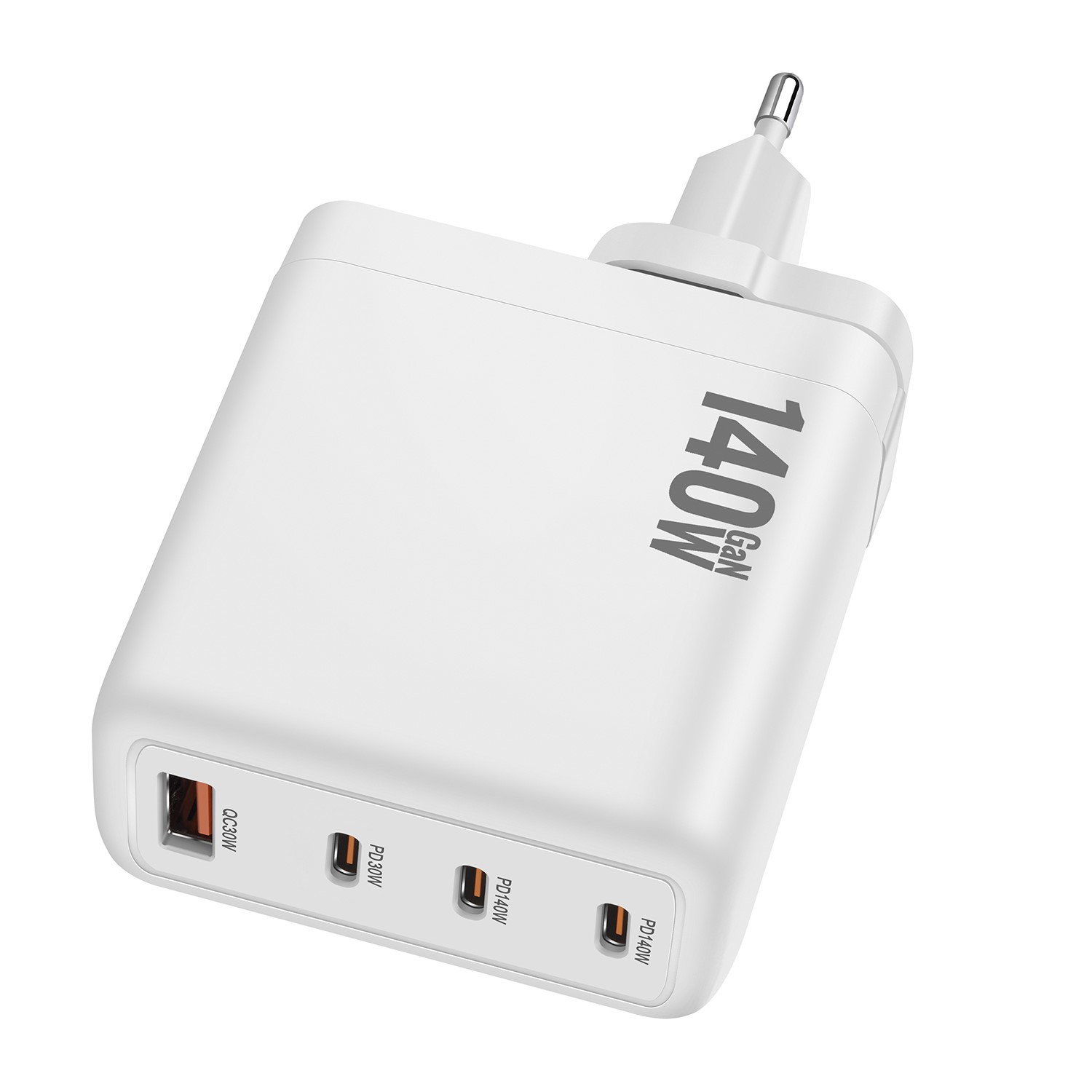 140W gallium nitride charger PD3.1 fast charging Ga charger multi-port fast charging suitable for laptops and mobile phones. Application Scenario