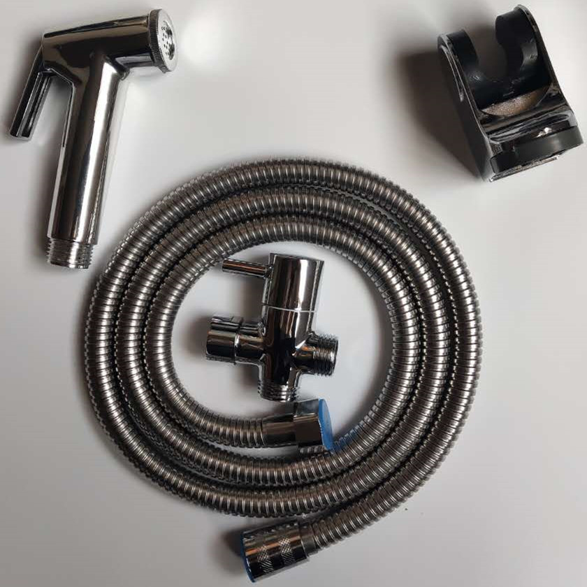 Cross-border bidet set, toilet water gun, water gun, bidet hand spray, shower head, bidet spray gun details Picture