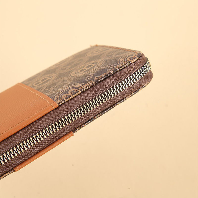 The new style of coin purse, fashionable women's bag, pu leather clutch, versatile and retro multi-functional clutch is available for wholesale details Picture
