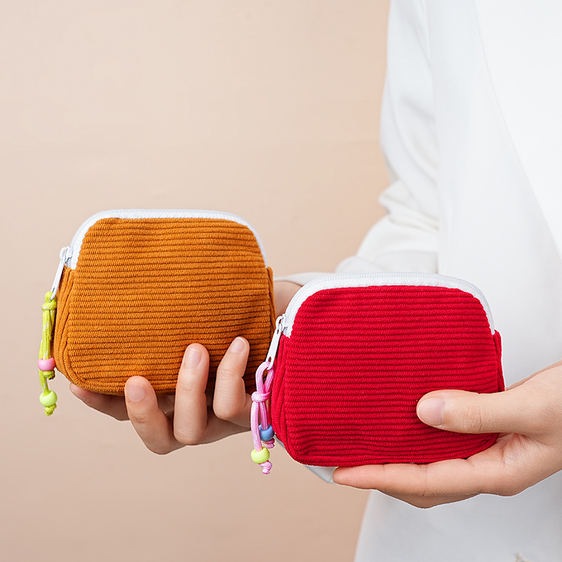 The new Ailun portable leather mini makeup bag, small-mouth red envelope, air cushion coin purse, airpod earphone case, miscellaneous items, etc full figure