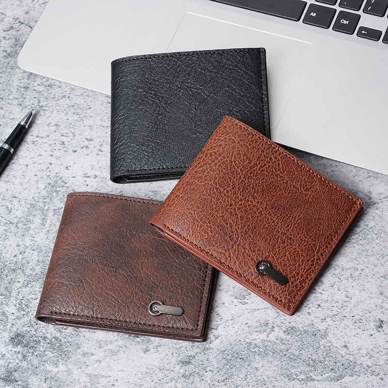 Men's wallets, business casual short leather wallets, cross-border bestsellers, wholesale in stock, casual short leather bags wholesale Application Scenario