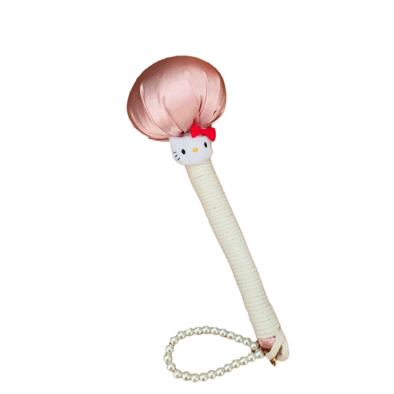 Cartoon cute cat mugwort hammer, home back massage hammer, joint tapping, hand-held satin moxibustion hammer as a souvenir Item Picture