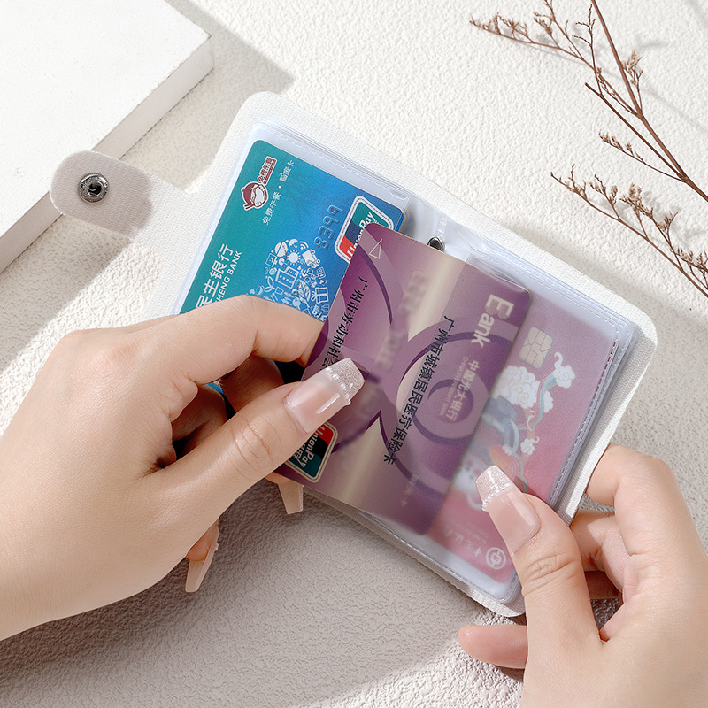 New Ailun card case wholesale, large-capacity cowhide anti-theft card holder, bank ID card case, advertising gift, color card Application Scenario