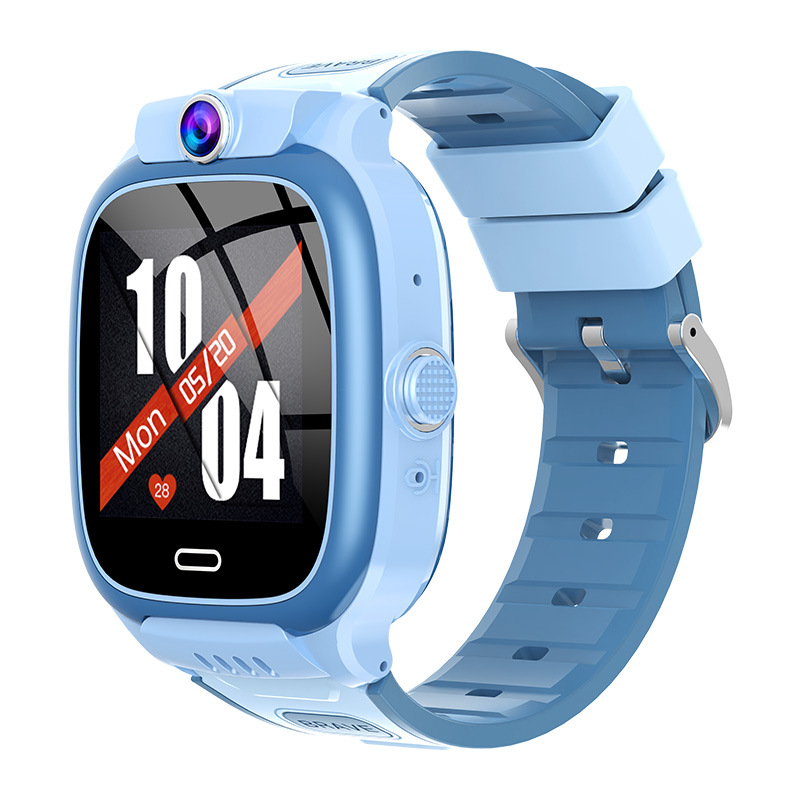 Cross-border Y66 children's smartwatch, smart 4G video, fully oil-sprayed 680 mah, WiFi positioning, waterproof, multi-language Specification drawing