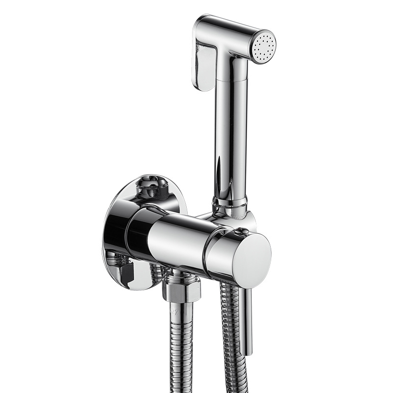 Copper washbasin faucet, cold and hot water pre-buried toilet companion, cross-border bottom washing, pressurized spray gun, shower head Application Scenario