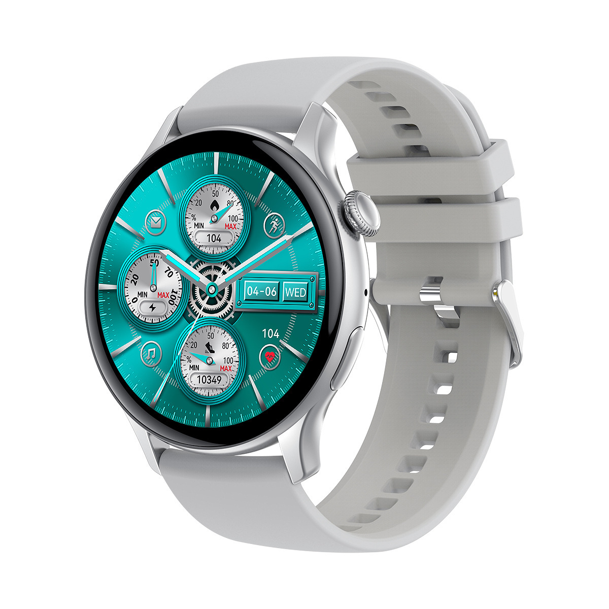 The HK85 smartwatch AmOLED 1.43 has a constantly lit screen, Bluetooth calls, and is suitable for blood, oxygen, blood pressure, and more exercise Specification drawing