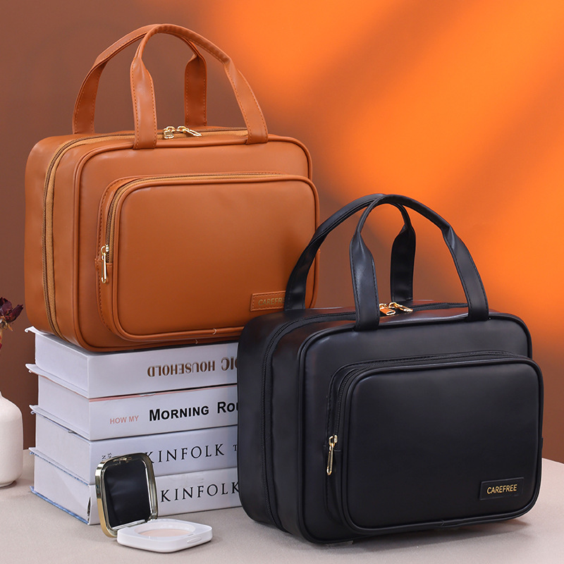 Toiletry bag, men's portable dry and wet separation swimming bag, large-capacity makeup bag, business trip and travel cosmetics storage bag details Picture