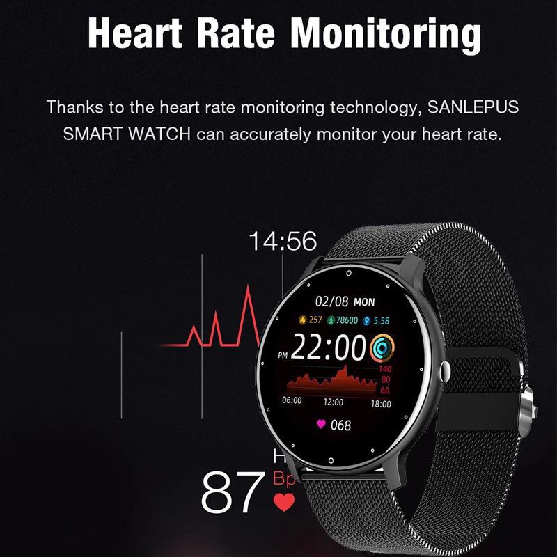 ZL02CPRO Bluetooth Call smartwatch Heart Rate and blood Pressure Smart bracelet ZL02D waterproof Smartwatch Application Scenario