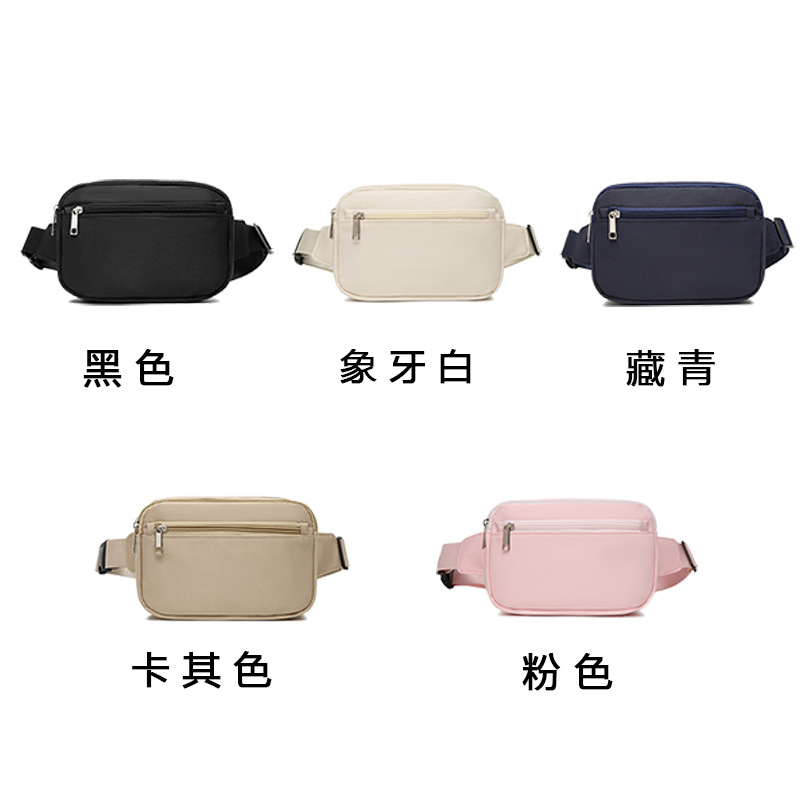 Wholesale in stock: Women's and men's belts, waist bags, crossbody bags, running, hiking, exercise, gym logo, double-layer Application Scenario