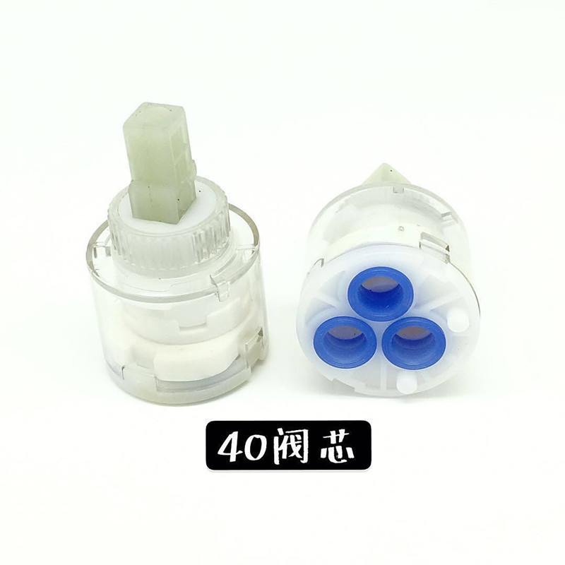 Faucet valve core washbasin single and double hole vegetable basin mixing valve, cold and hot universal constant temperature valve core 35#40# ceramic valve core Application Scenario