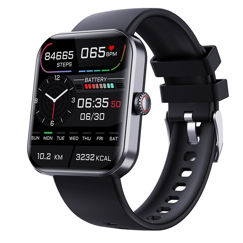 Cross-border F57L smart bracelet for temperature, heart rate, blood oxygen and blood pressure monitoring, Bluetooth sports, fashion and smart watch distribution Specification drawing