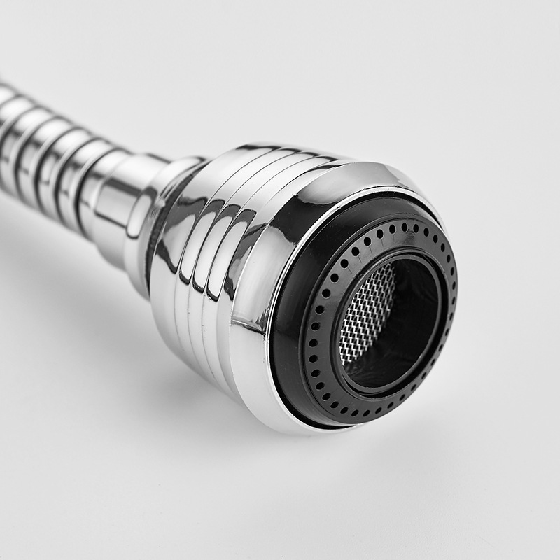 Faucet aerator filter screen nozzle 360-degree rotation extended aerator splash-proof nozzle faucet faucet nozzle joint Application Scenario