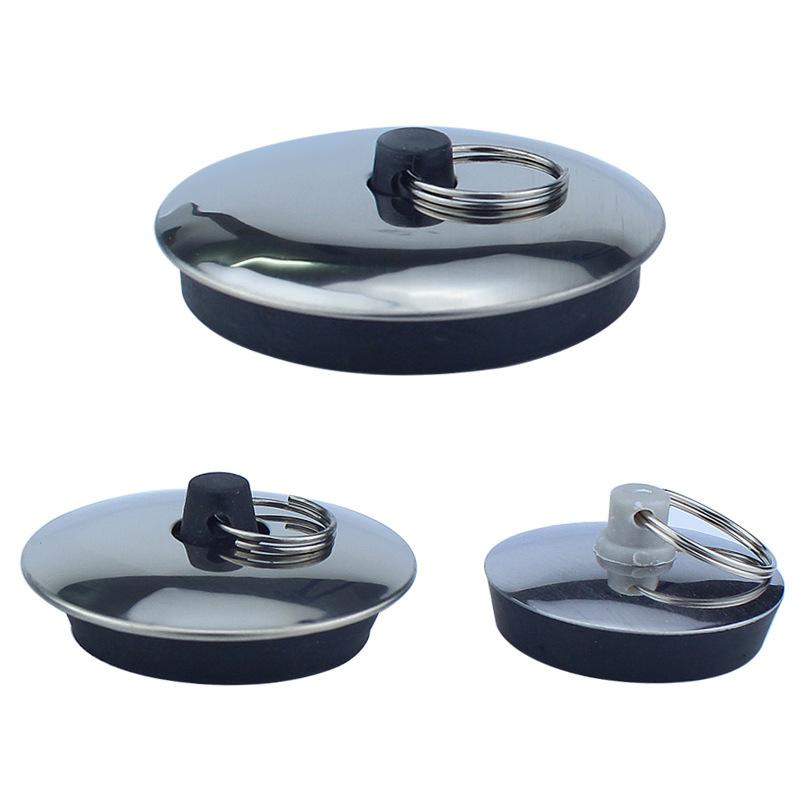 Marble sink rubber stopper, mop sink, cement laundry sink plug, sink cover, drain plug Item Picture