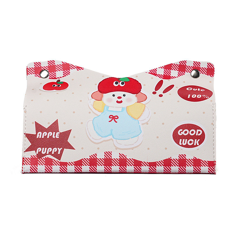 Household living room tissue box, storage tissue box, dining room, high-end car decoration, ins cute card, ventilation tissue box Item Picture