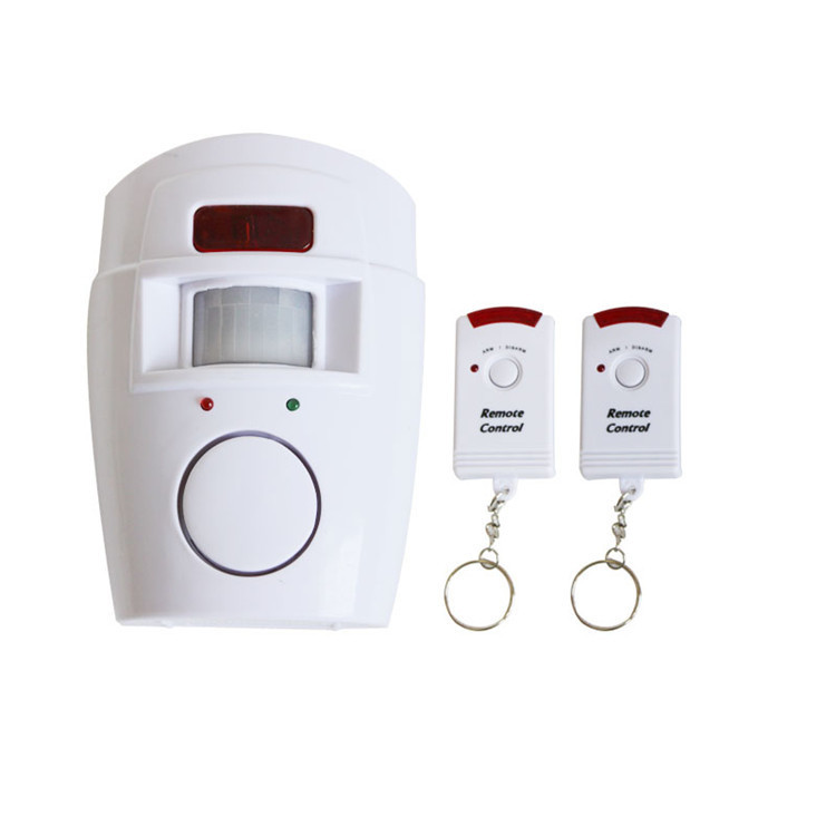 Shop home wireless remote control simple alarm system, human body infrared sensor alarm, door and window anti-theft device Item Picture