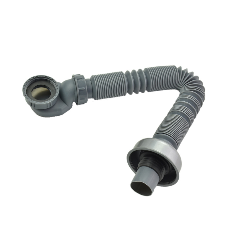Bathtub drainpipe, anti-odor telescopic drainage pipe, mopping pool, wooden bucket bottom basin drainpipe, bath basin downspout is available for wholesale Item Picture