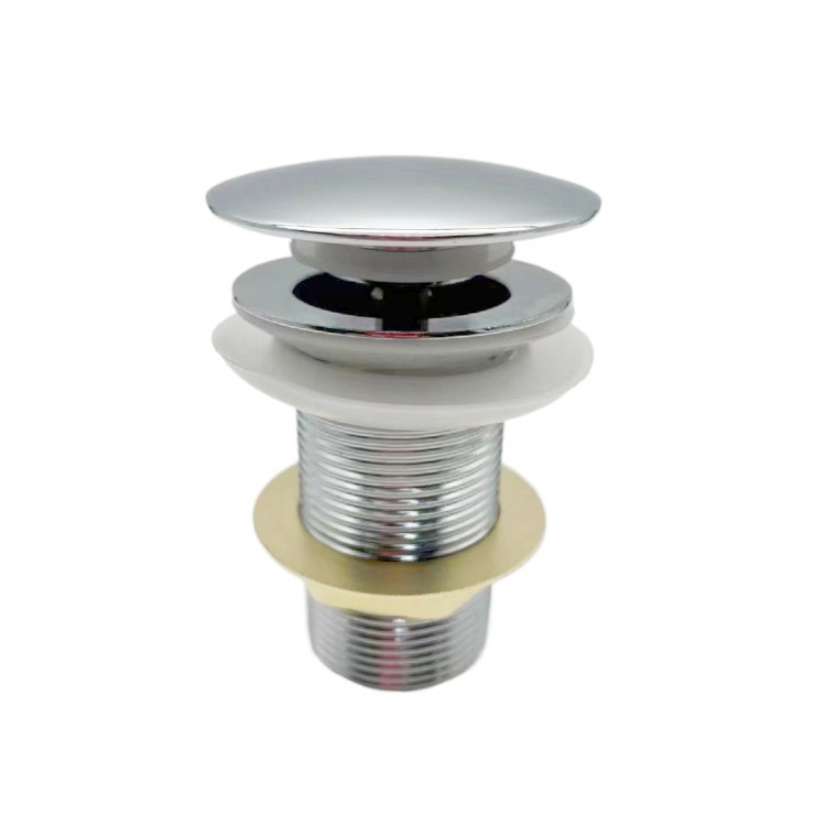 Factory wholesale press-type bouncy drain, stainless steel glass basin drain, washbasin drain Item Picture