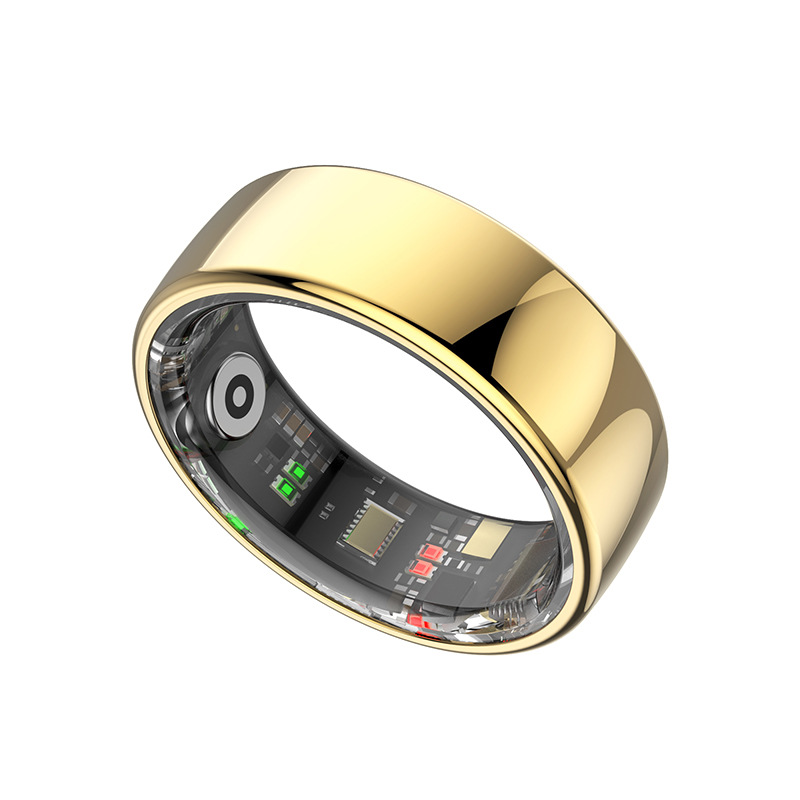 R08 Smart ring: Heart rate, body temperature, blood oxygen, sleep monitoring, remote control for selfies, music control, step count, smart ring details Picture