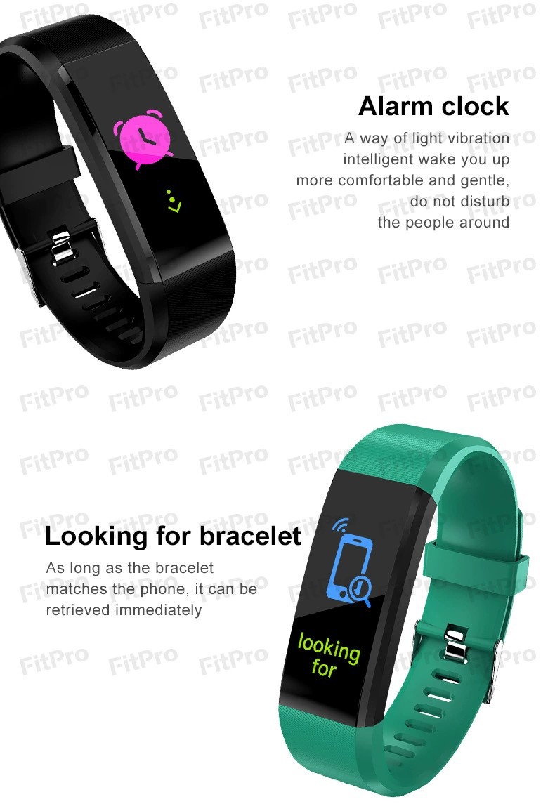 115plus Bluetooth Sports Smart Bracelet, waterproof, heart rate, blood oxygen, Adult blood pressure Electronic bracelet Monitoring, in stock undefined