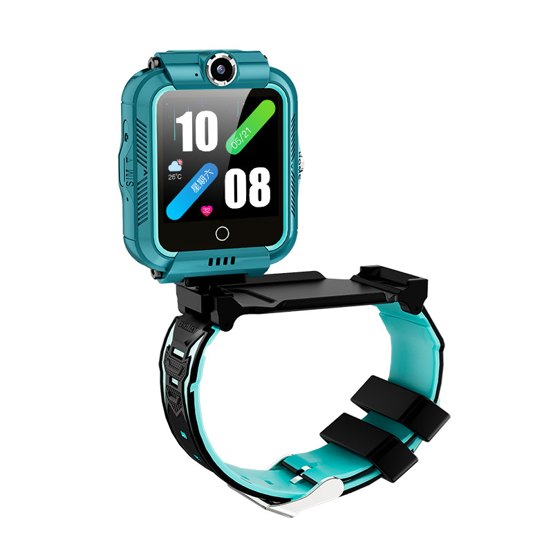 Children's smartwatches with video positioning, multi-functional waterproof student smartwatches, micro-chat source, strong factory details Picture