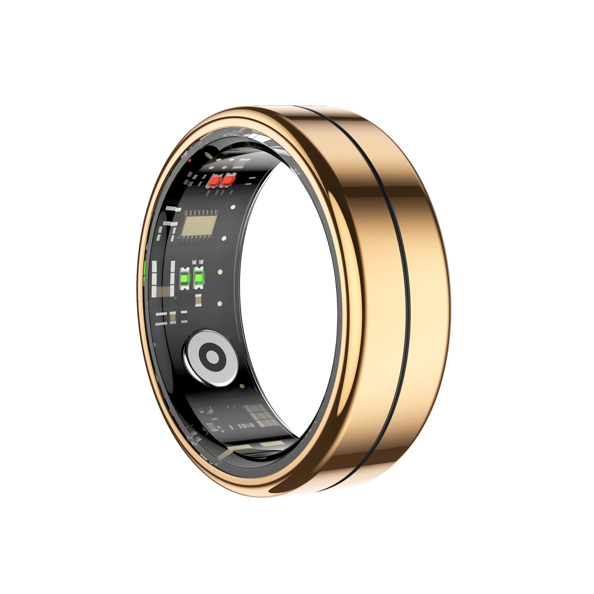R04(Qring) smart ring: Step count, distance, calories, heart rate, blood oxygen, sleep, exercise, pressure, remote control, and photo taking details Picture