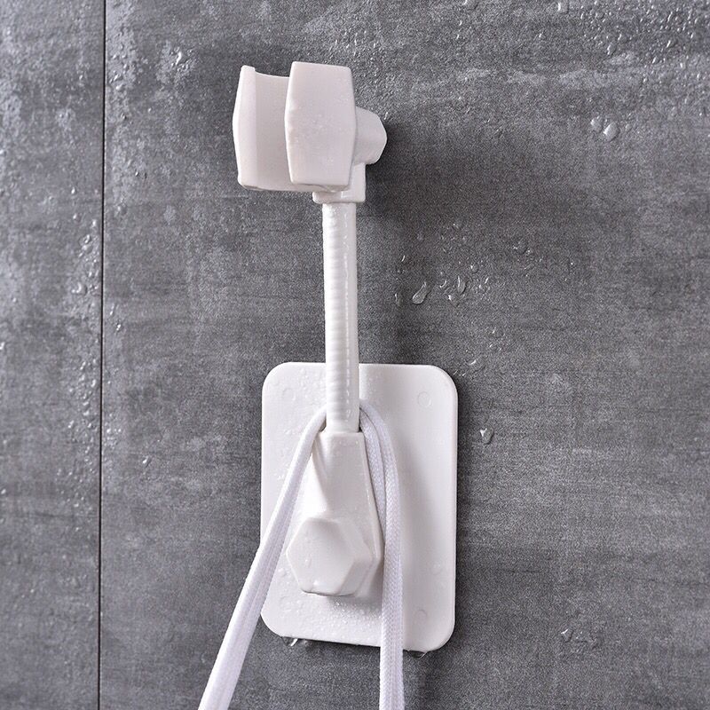 No need for drilling, fixed base, hanging frame, suction cup, shower head accessories, showerhead, rain shower, bathroom showerhead stand, shower head bracket Application Scenario