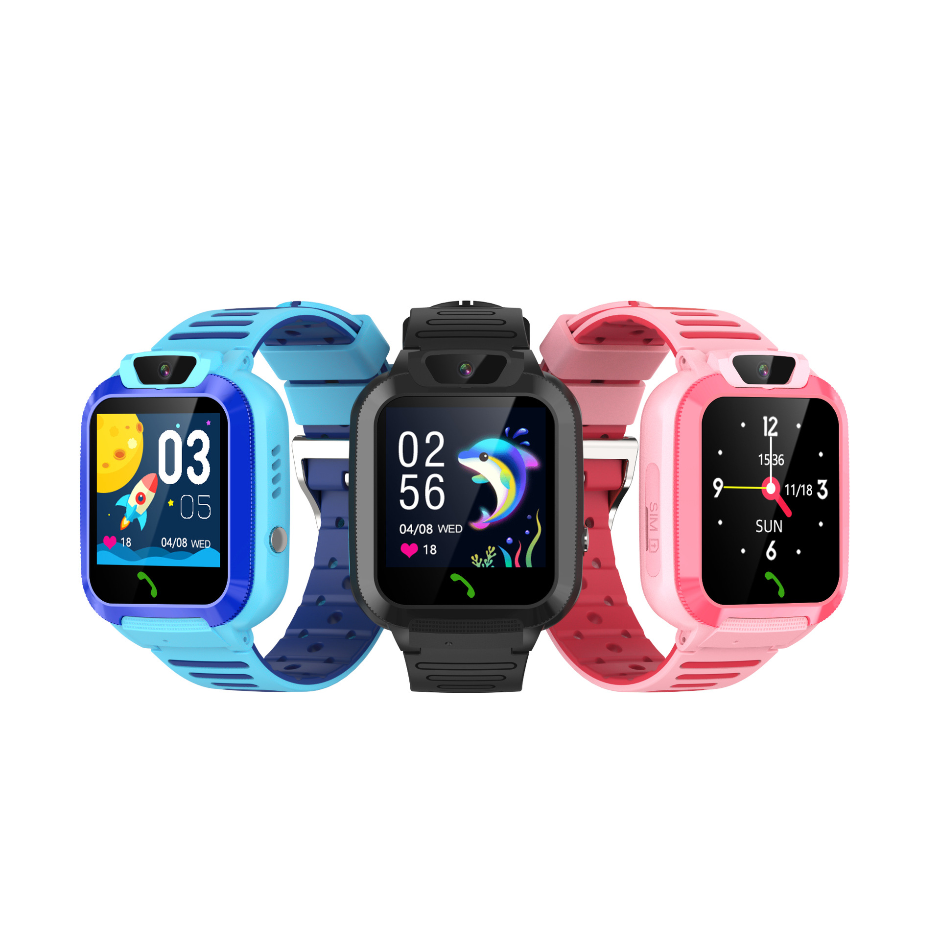 Cross-border 4G children's smartwatch video call emergency distress safe range seTracker2 full figure