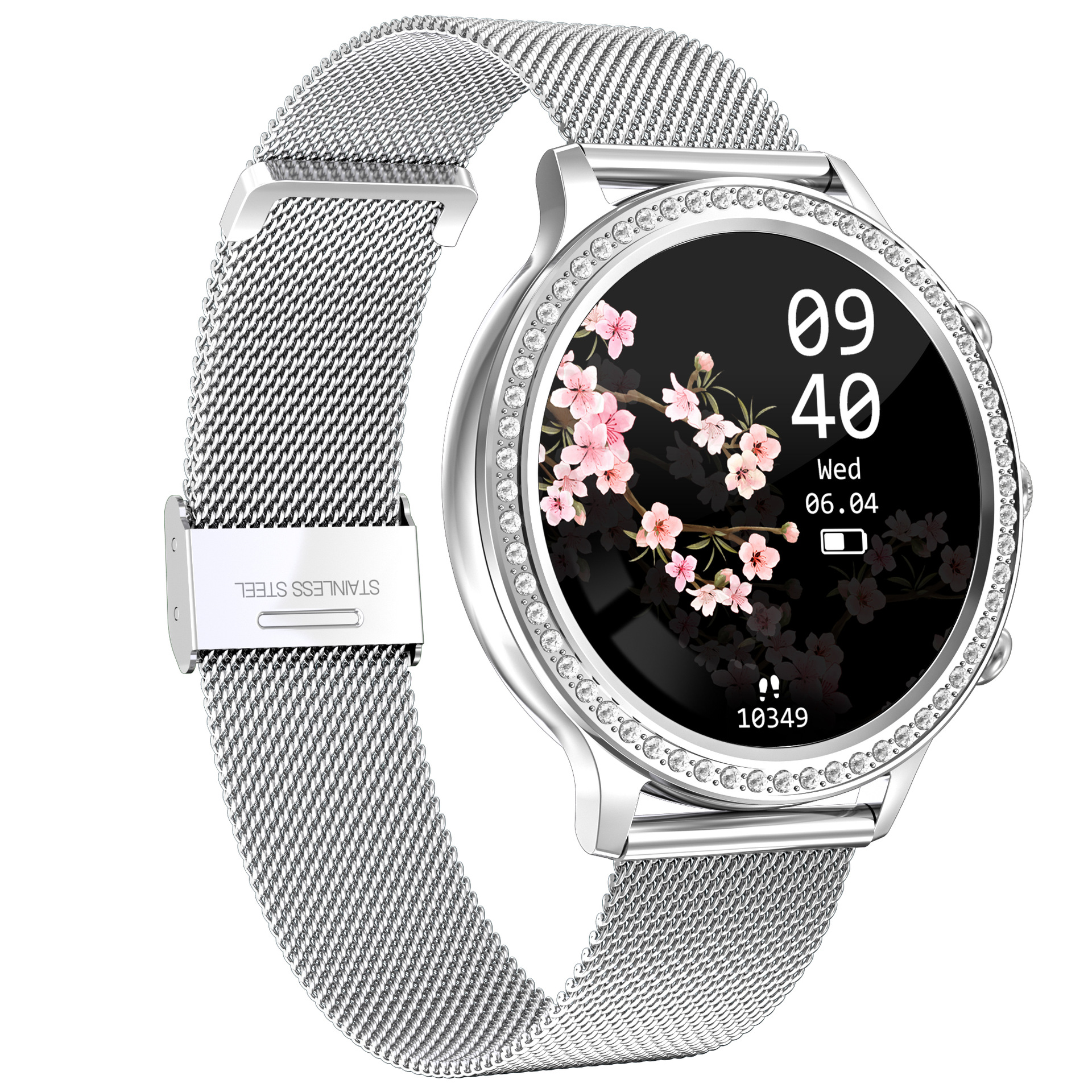 i70 Fashionable high-definition Bluetooth call heart rate, blood pressure, sports and health AI customizable watch face women's smartwatch Item Picture