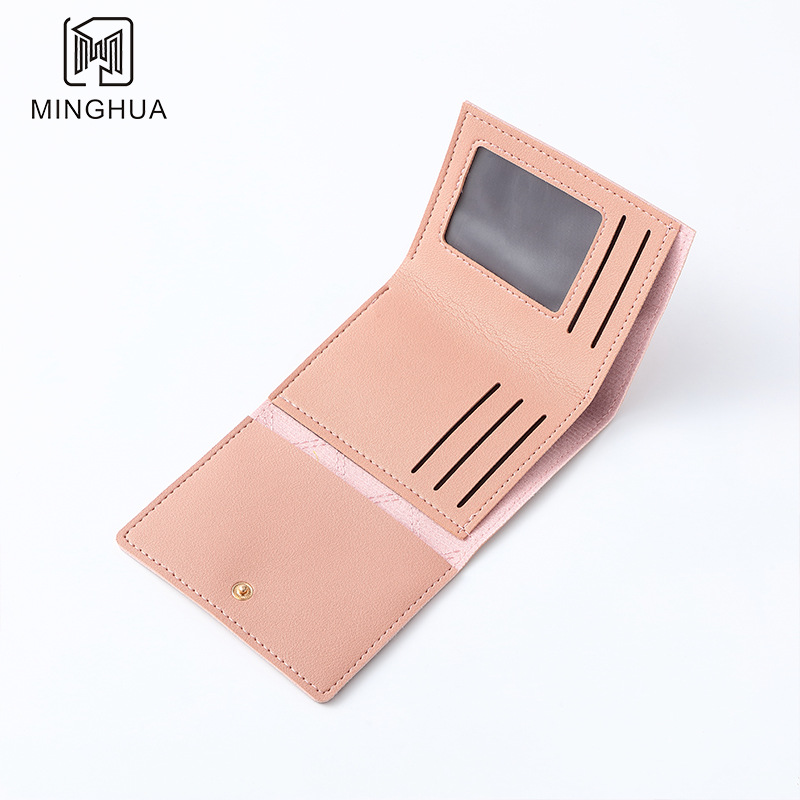 The original manufacturer of the simple cross-border coin purse for women's short folding card case in summer 2023 Application Scenario
