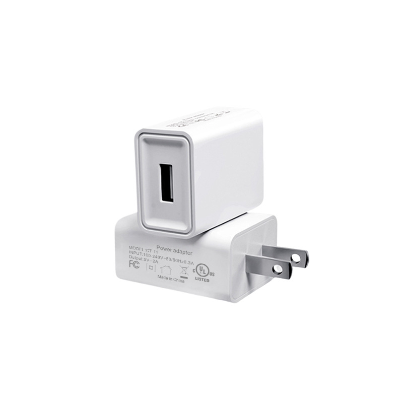 5v2a mobile phone charger FCC-certified US standard usb power adapter is suitable for Android Pingguo charging heads Item Picture