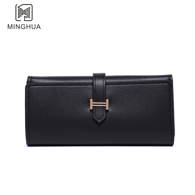 Wholesale of new long women's wallets, 2023 summer solid color cross-border export zipper clutch bags Application Scenario