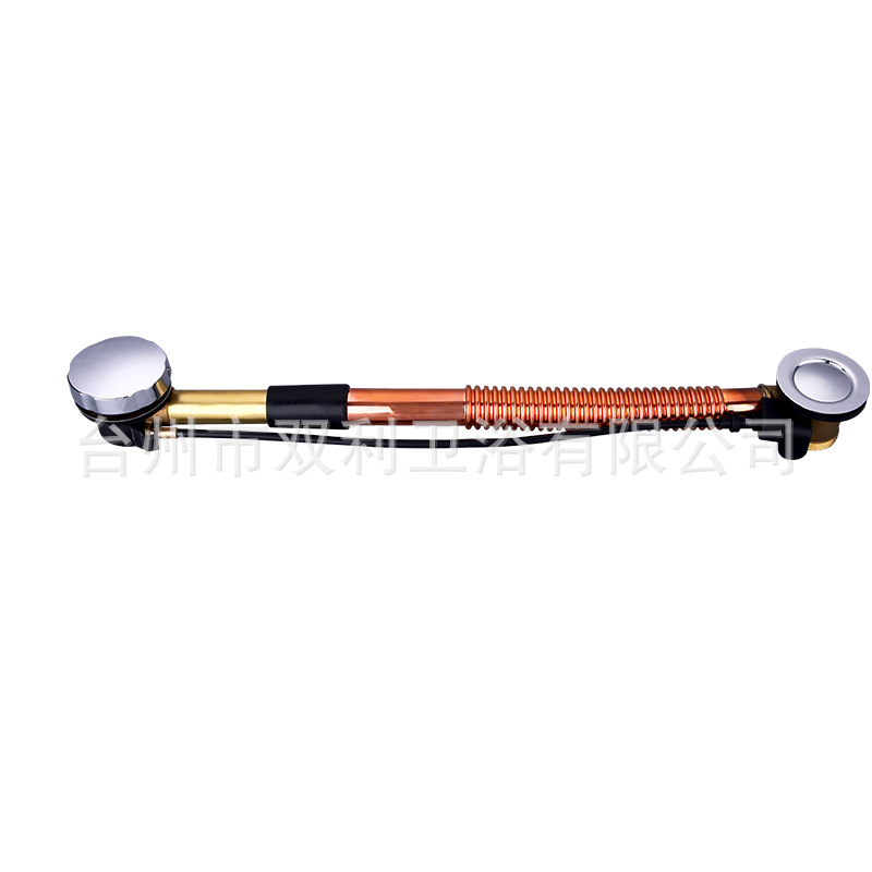 Special drainage accessories for mop sinks, bathtub rotary drainage, all-copper drain, integrated mop sink accessories Item Picture