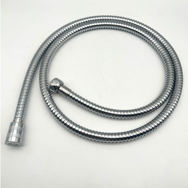 1.5-meter stainless steel electroplated braided wire shower pipe and pull-out pipe, original factory original showerhead pipe in stock wholesale details Picture