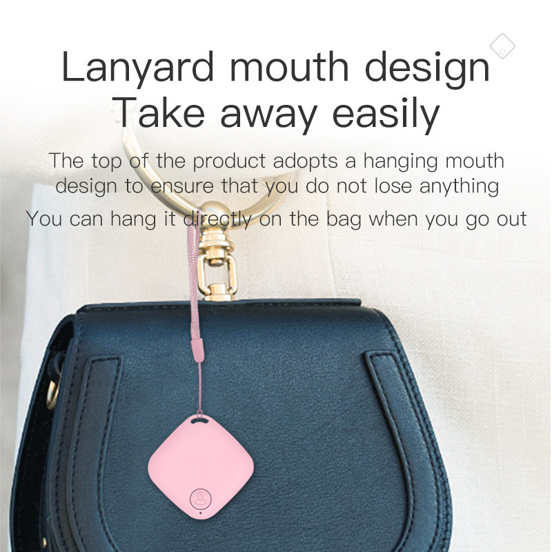 Wholesale of cross-border diamond-shaped Bluetooth anti-loss device, intelligent anti-wandering alarm, two-way positioning pet key 5.0 Application Scenario