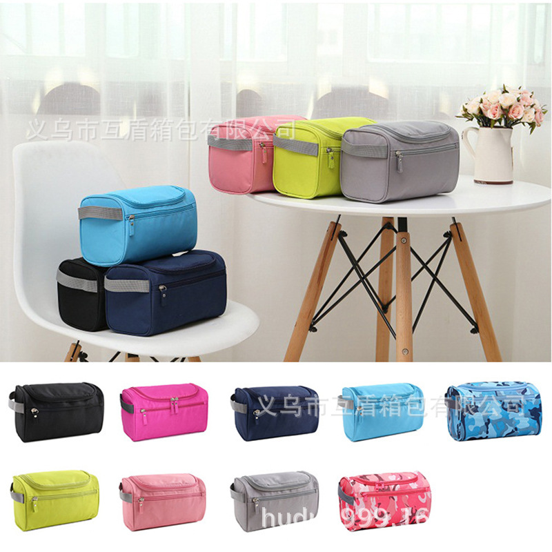 Outdoor business trip portable travel storage bag, waterproof hook, toiletry bag, makeup bag, organizing bag, can be printed with LOGO full figure