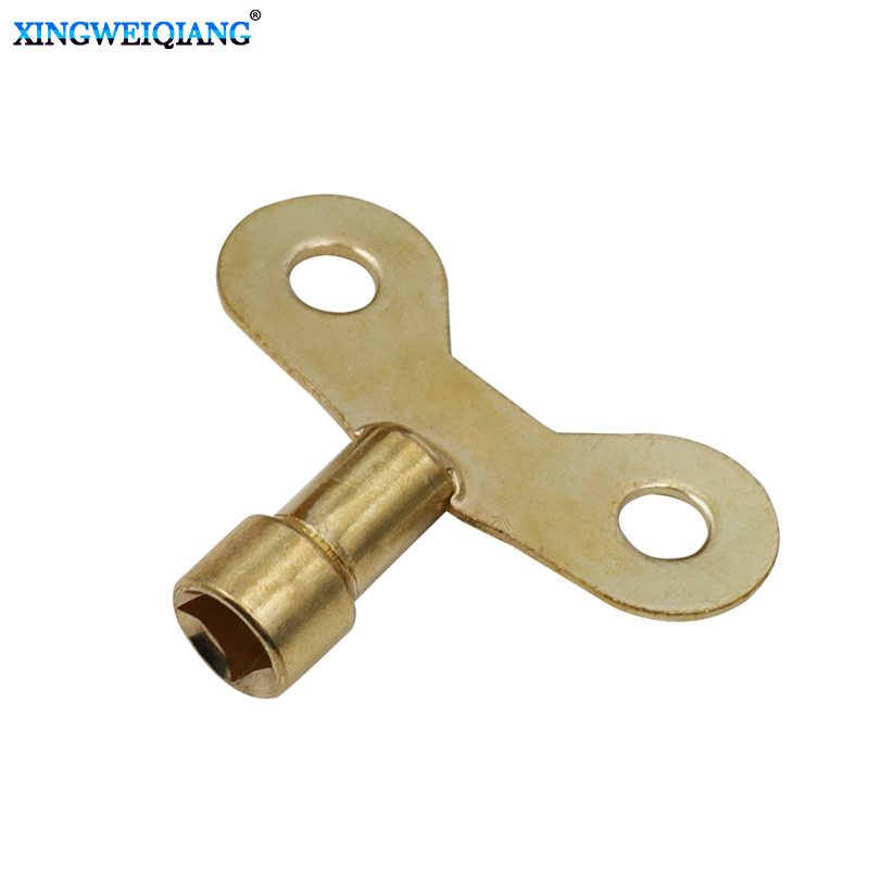 Quick-open faucet four-corner key wrench faucet switch key handle faucet with lock key lock key full figure