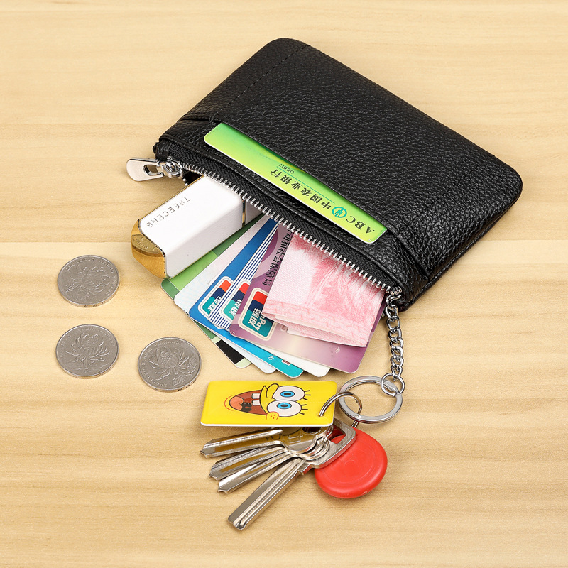 New short ladies' wallet, Japanese-style coin purse, cross-border INS coin purse, simple and large-capacity zipper Application Scenario