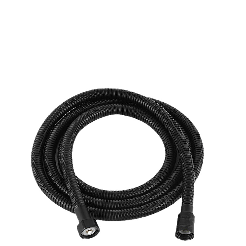 The manufacturer wholesals stainless steel black universal interface flexible tubes for bathroom, shower room, toilet and shower head connection pipes Item Picture