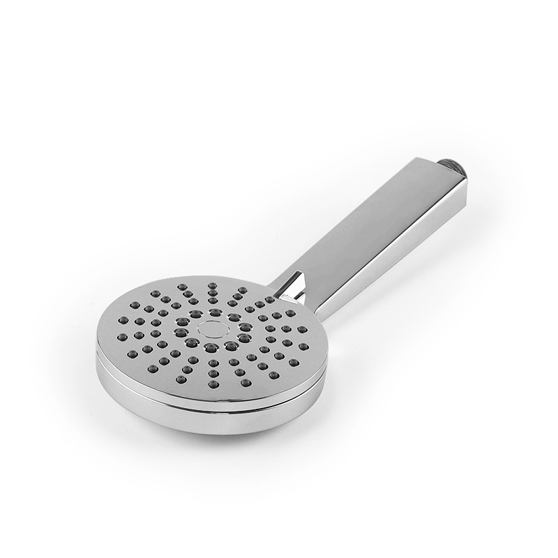 Water-saving shower, top spray lotus pod head, European ABS shower, 3-function electroplated hand-held shower head set Application Scenario
