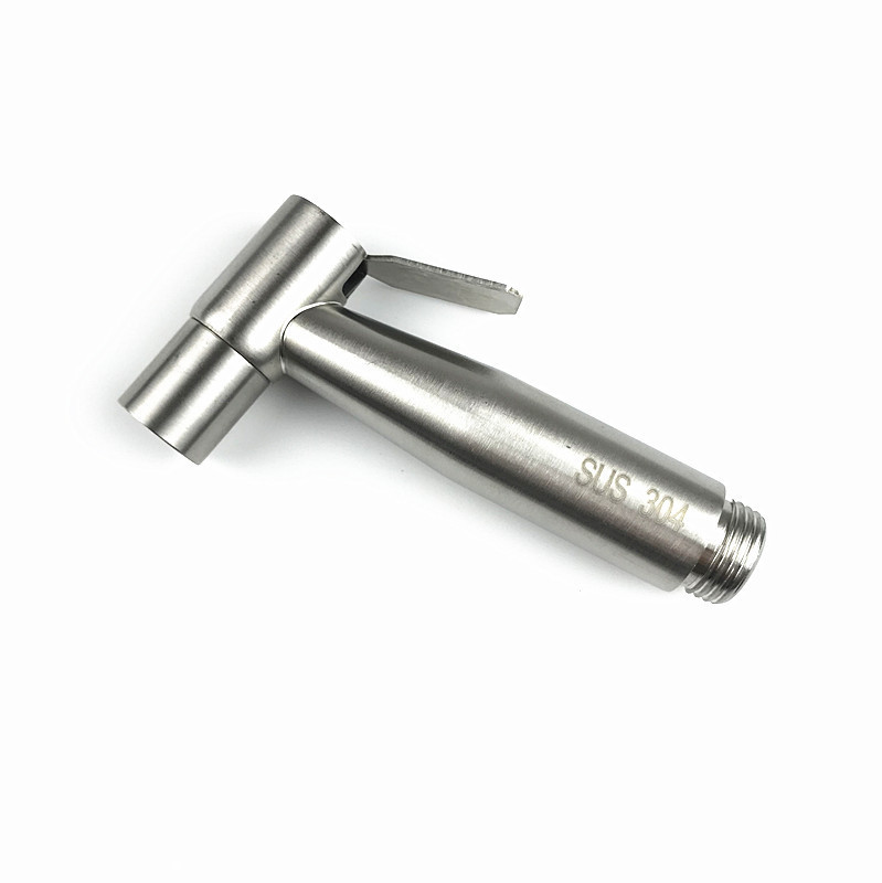 Wholesale 304 stainless steel gynecological washbasin spray gun vacuum forming set, household toilet companion spray gun gynecological washbasin nozzle set Item Picture