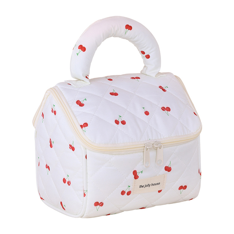Cute Little House Makeup Bag, large-capacity cosmetics storage bag, high appearance level, niche design, toiletry bag, starting from one Item Picture