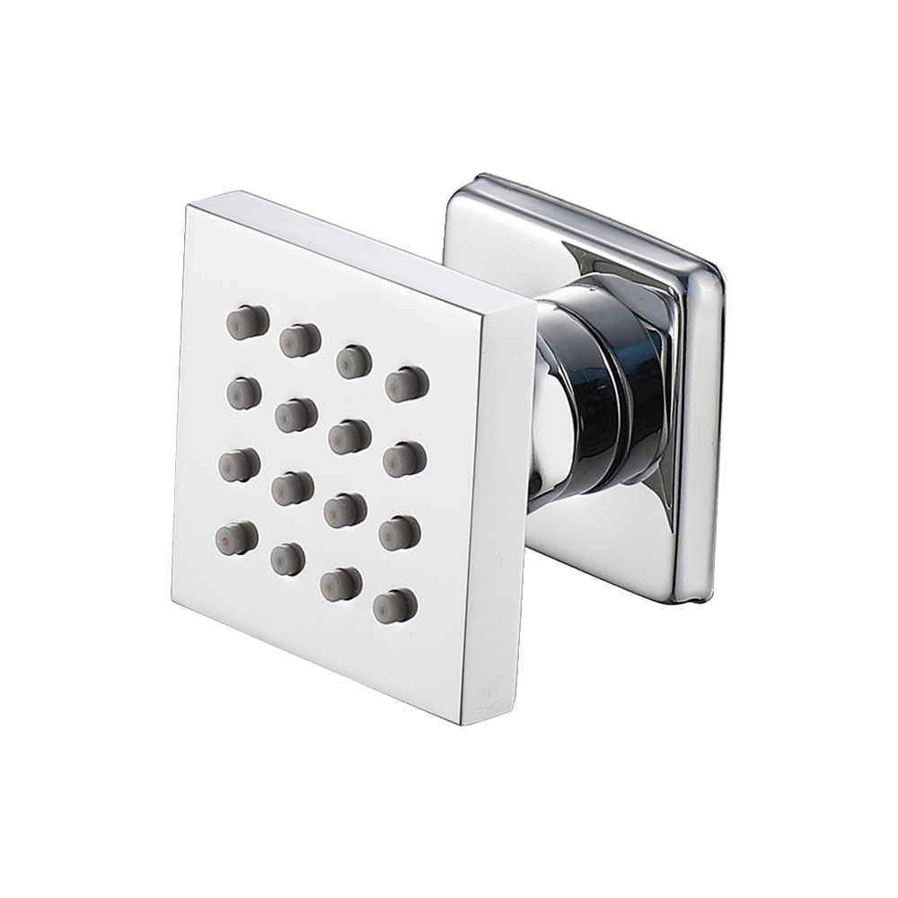 HIDEEP bathroom shower accessories: copper-plated black small side spray 2-inch wall-mounted showerhead side spray shower wall-mounted Item Picture