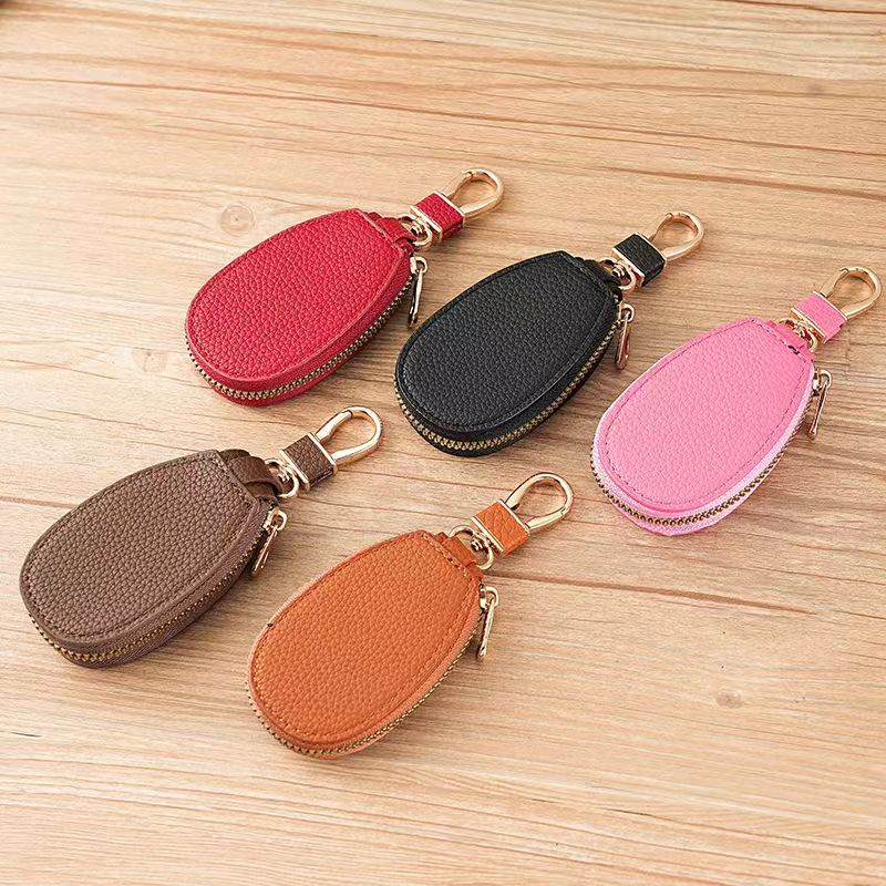 Cross-border ins car key case for both men and women, universal car key storage bag, waist hanging, creative and simple hanging decoration, key Specification drawing
