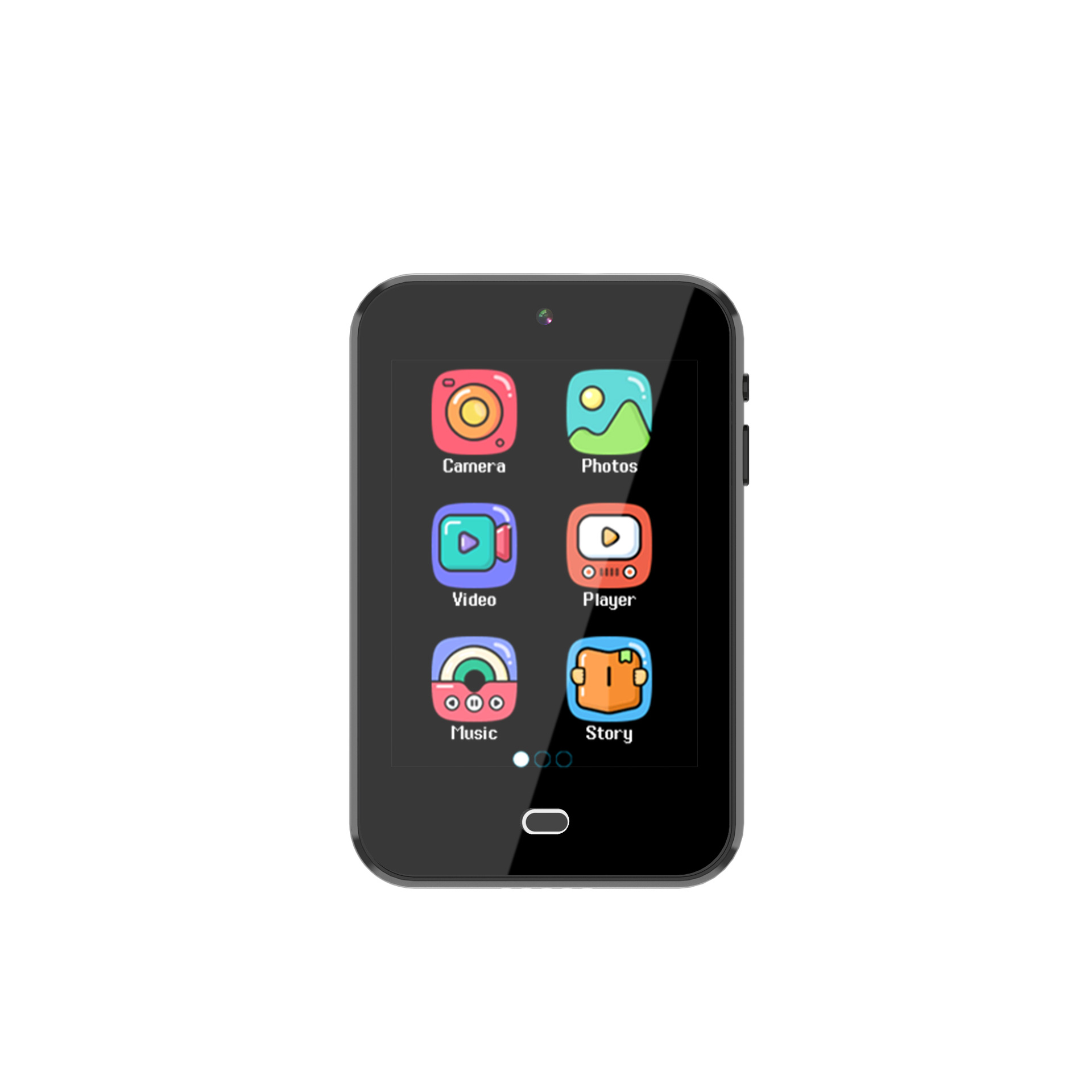 Amazon's new story-telling, photo-taking, video recording, music recording, large-screen children's watch without a call function, children's mobile phone full figure