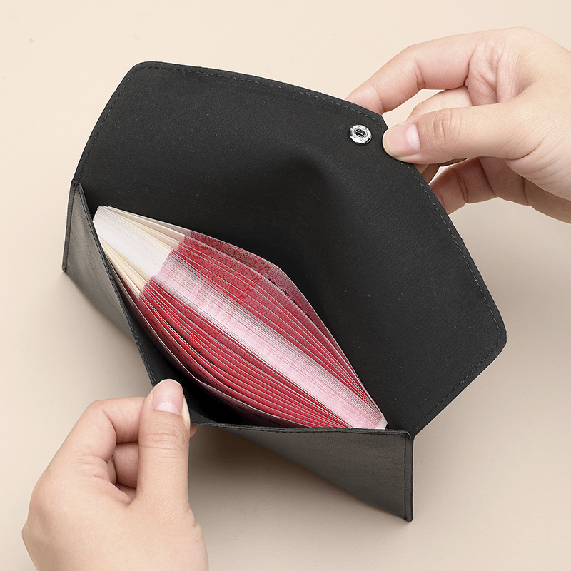 New women's wallet, long and thin hand-held bag, simple and fashionable, large-capacity soft leather wallet, mobile phone case wallet Application Scenario