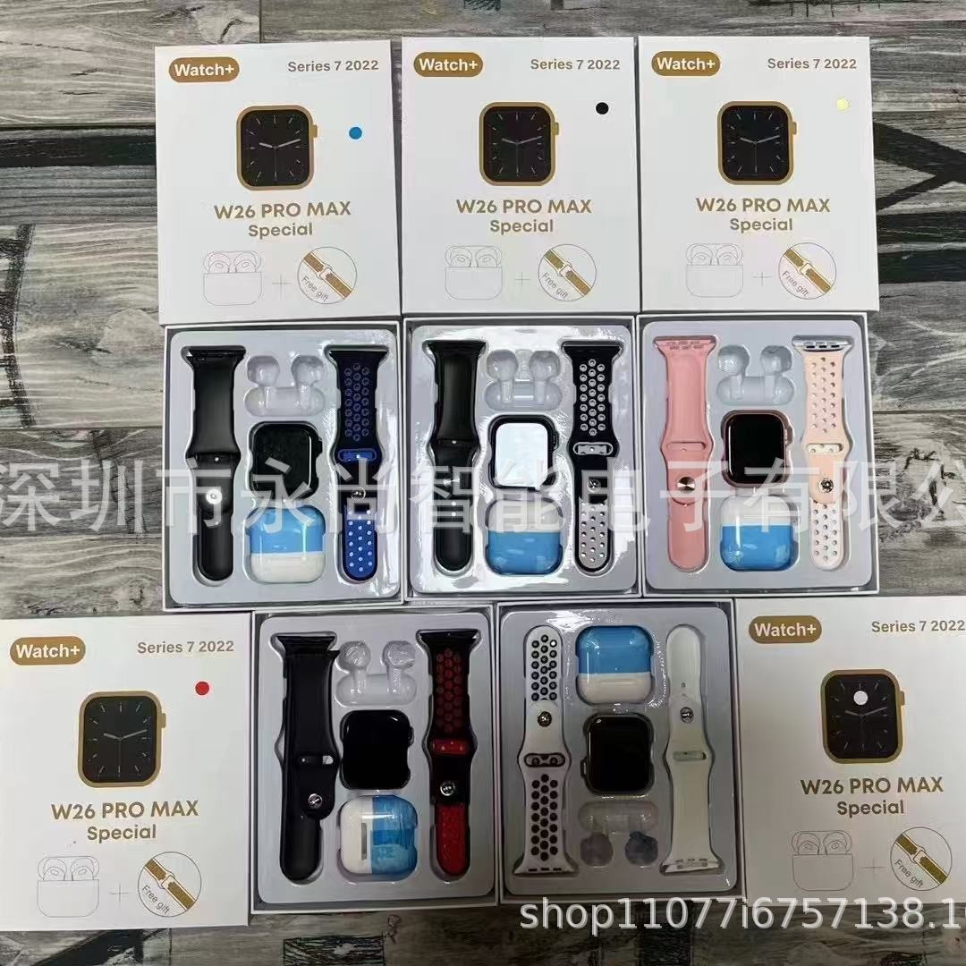 Cross-border new product T55PROMAX smartwatch Bluetooth Watch 2 and 1 T55PROMAX 2 in one hand details Picture